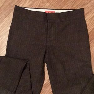 Brown wool Juicy Couture dress pants